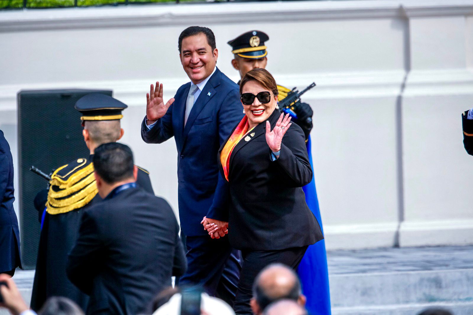 Presidenta Xiomara Castro participa en toma de posesión de su homólogo...